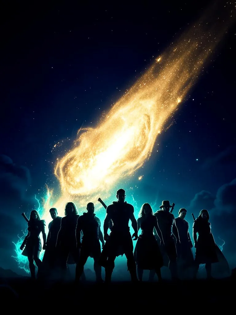 Comet Fall — Theatrical Key Art